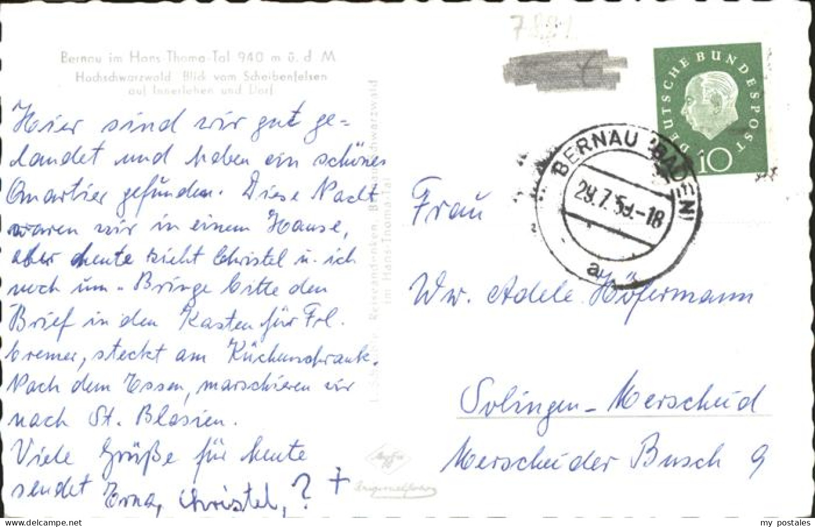 41318982 Bernau Schwarzwald  Bernau - Bernau