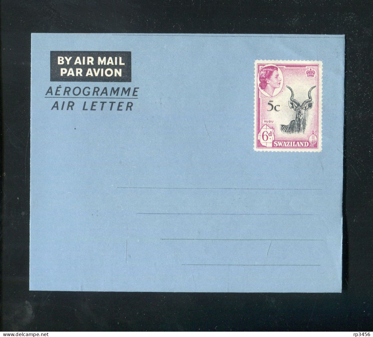 "SWAZILAND" Aerogramm ** (7001) - Swaziland (...-1967)