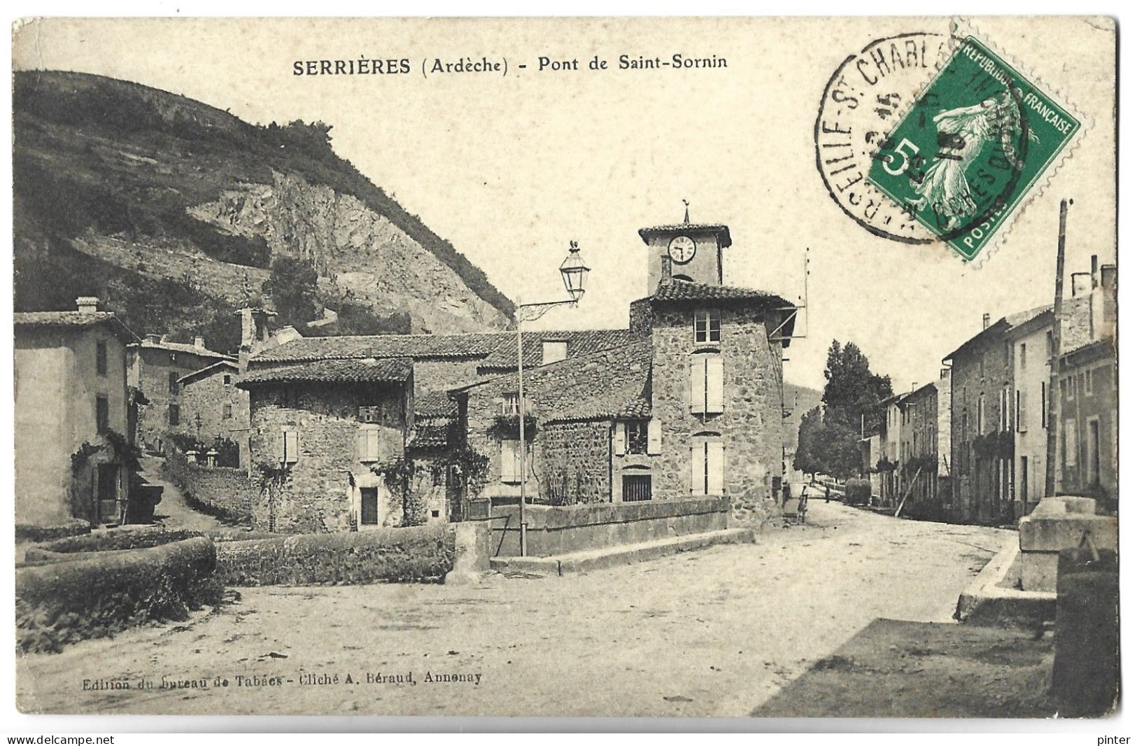 SERRIERES - Pont De Saint Sornin - Serrières