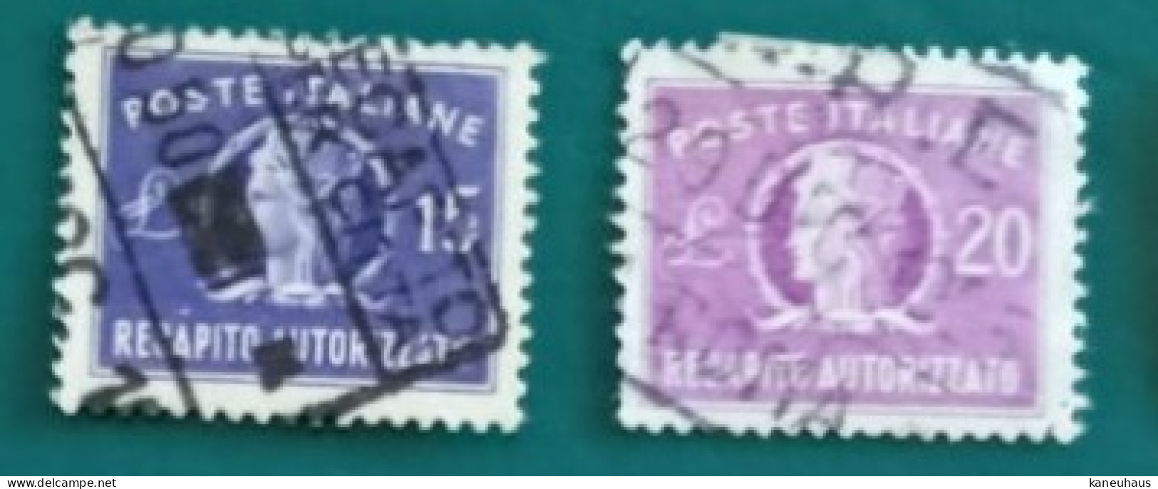 1947 Michel-Nr. 9+10 Gestempelt - Revenue Stamps