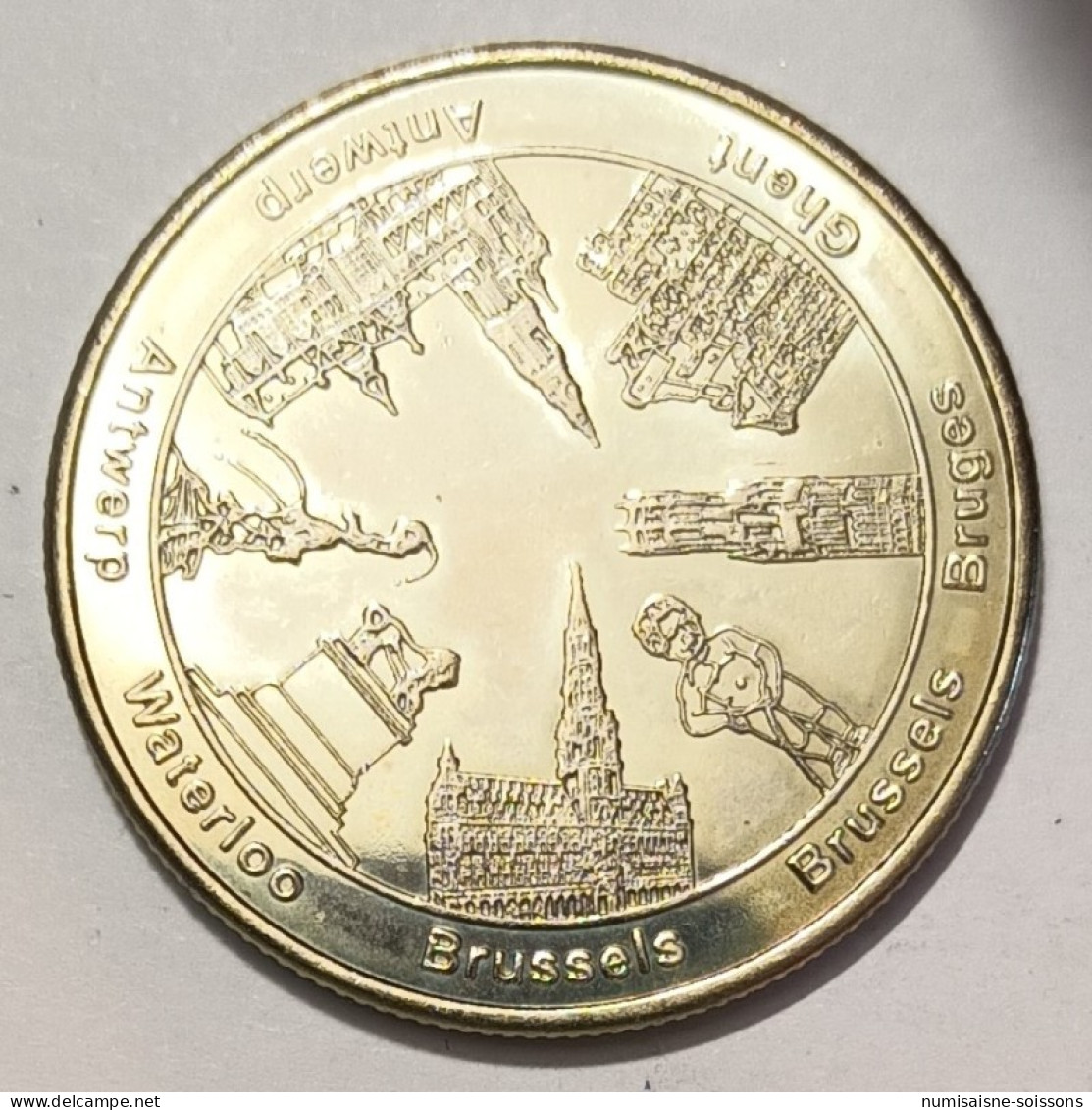 BELGIQUE - National Tokens - Belgian Heritage - Panorama 2 - Non-datés