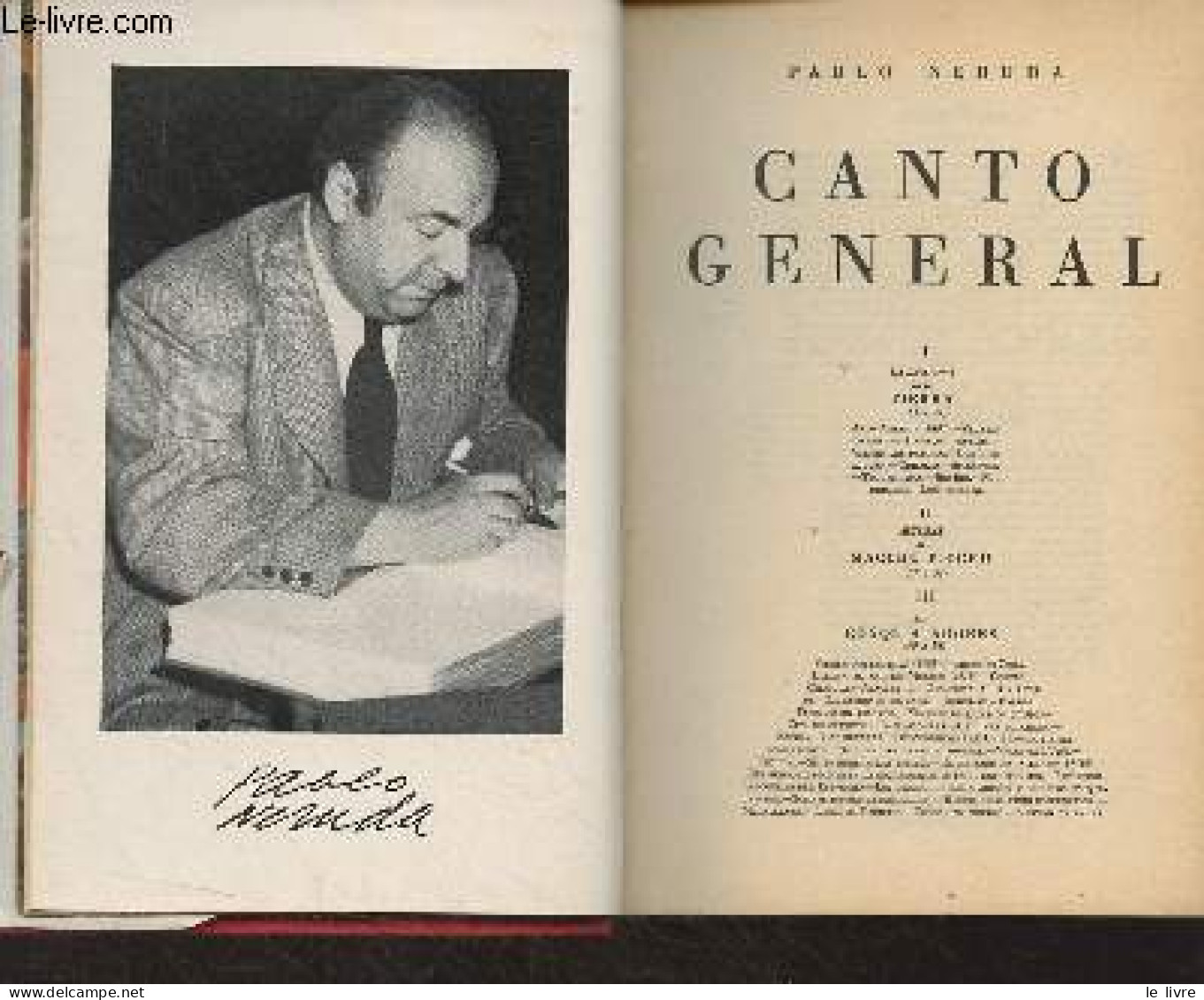 Canto General (segunda Edicion) - Neruda Pablo - 1952 - Cultura