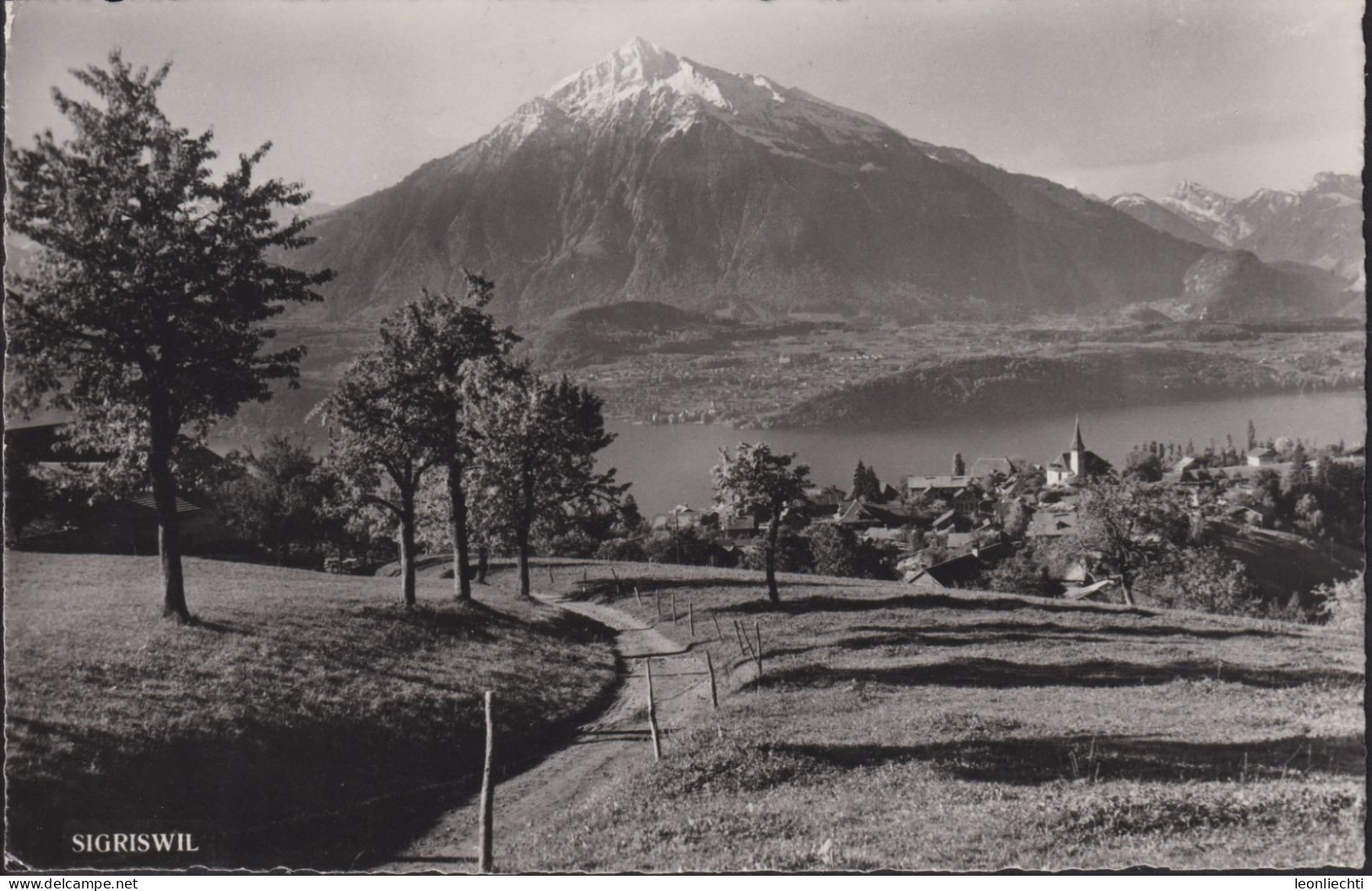 Sigriswil Blick Auf Thunersee Und Niesen - Sigriswil