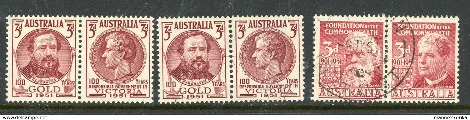 Australia MH And USED 1951 - Mint Stamps