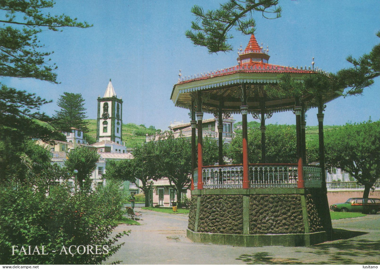 Faial, Açores, Praça Da Republica, Coreto,  Portugal - Açores