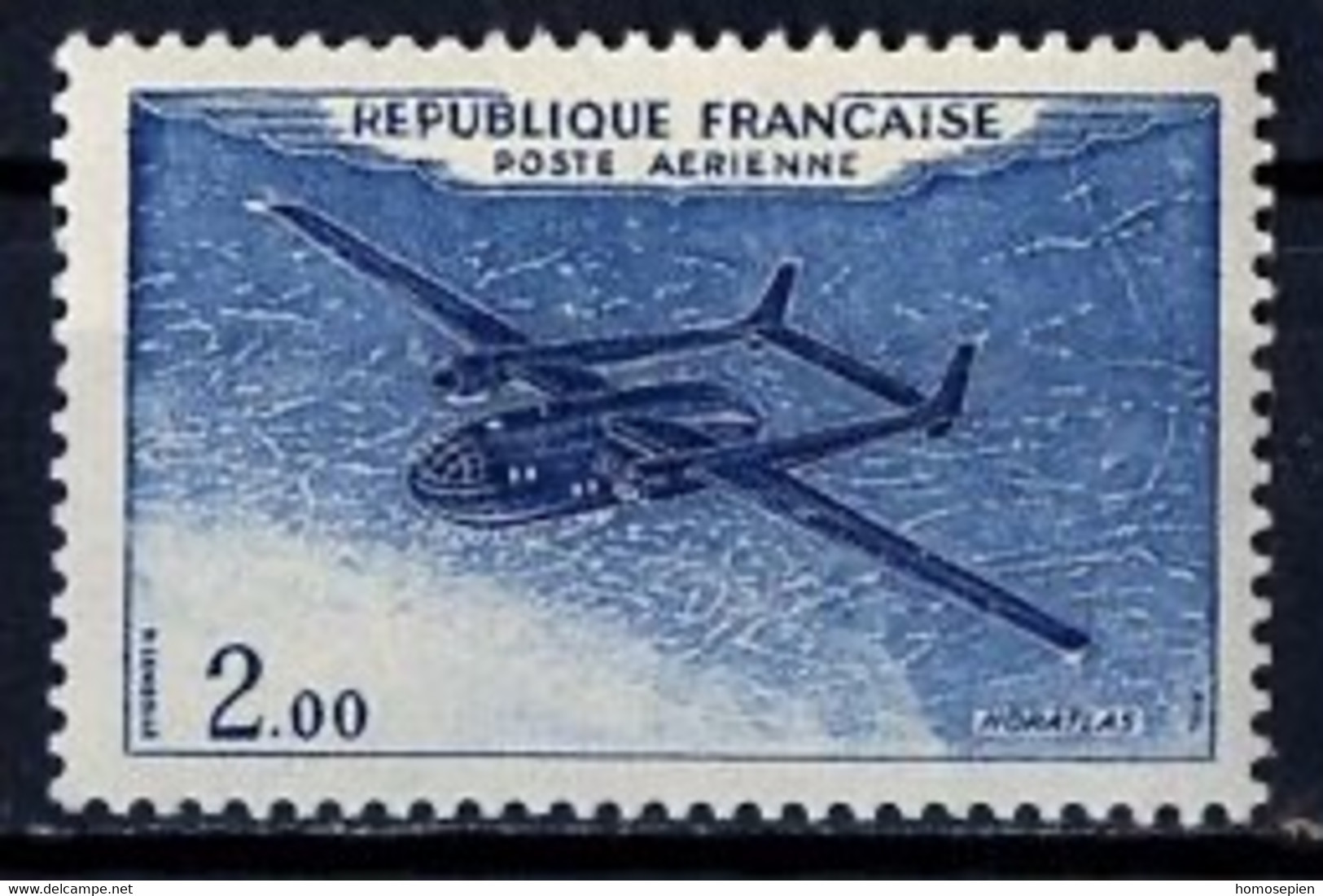 TIMBRE FRANCE N° 32 POSTE AERIENNE AVIATION 500 FRANCS MAGISTER de