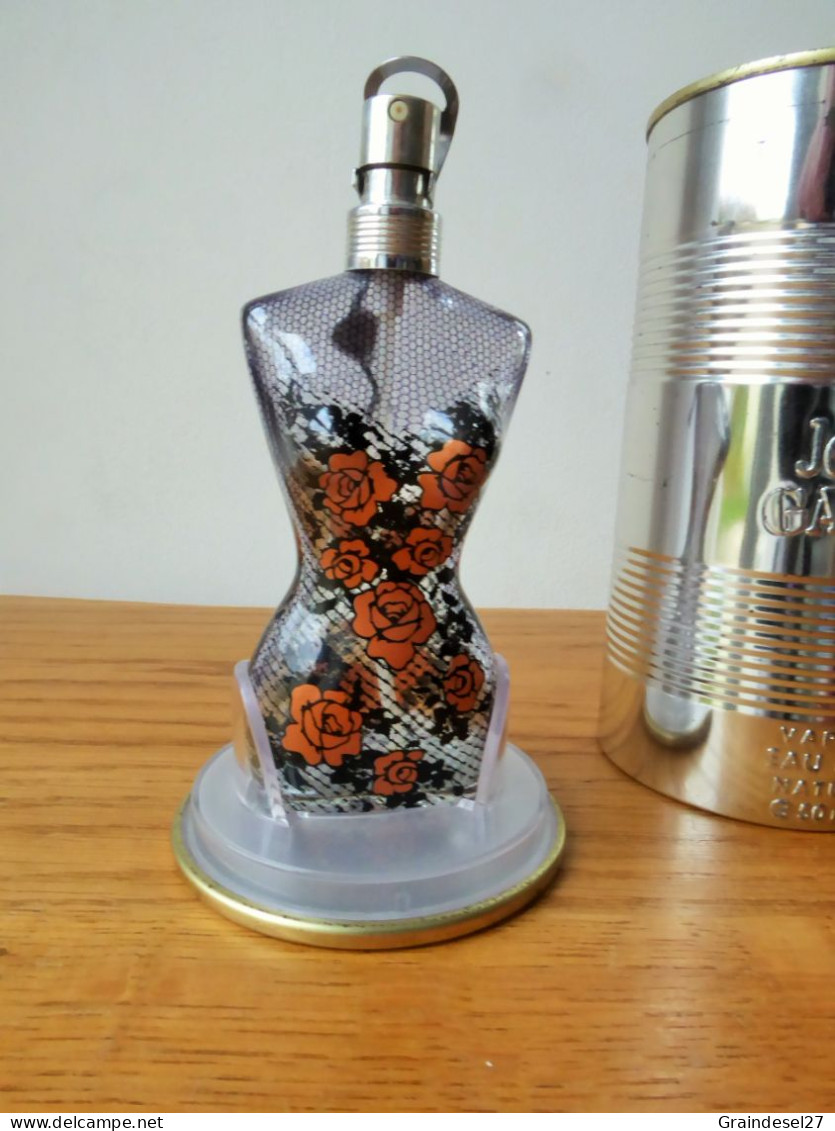 Flacon VIDE Eau De Toilette Jean Paul Gaultier - Classique, Fleurs 50 Ml - Frascos (vacíos)