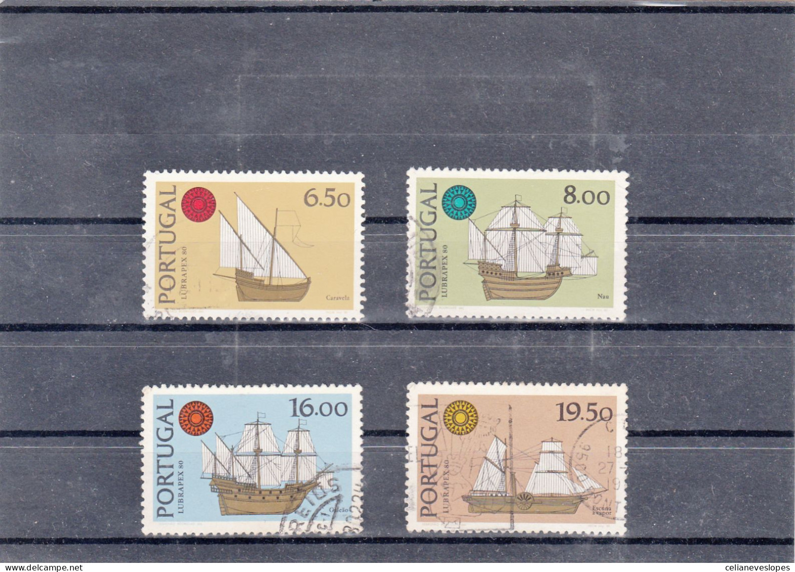 Portugal, Lubrapex 80, 1980, Mundifil Nº 1492 A 1495 Used - Used Stamps