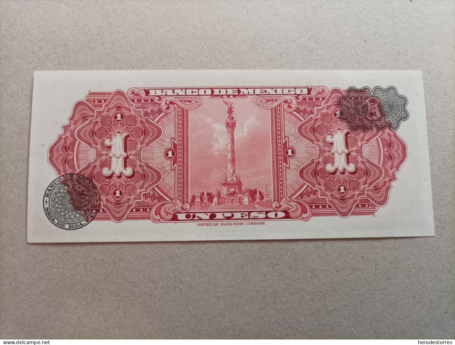 Billete De México De 1 Peso, Año 1959, UNC - Mexique