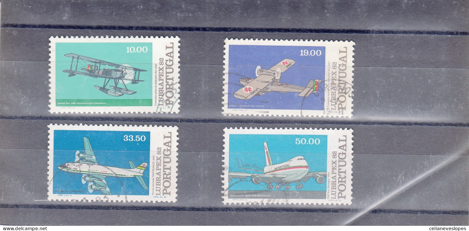 Portugal, Lubrapex 82, 1982, Mundifil Nº 1588 A 1591 Used - Gebraucht