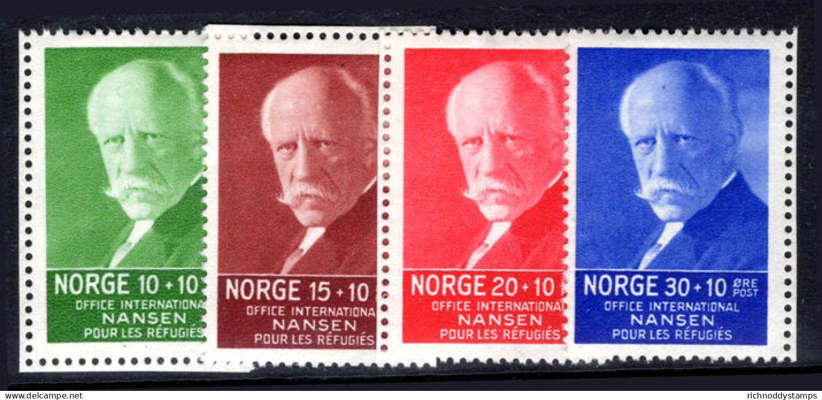 Norway 1935 Nansen Refugee Fund Mounted Mint. - Neufs