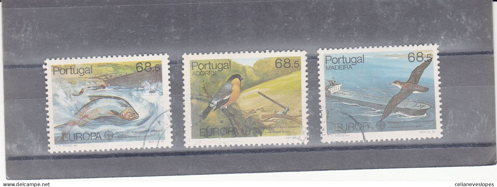 Portugal, Europa - CEPT, 1985, Mundifil Nº 1756 A 1758 Used - Gebruikt