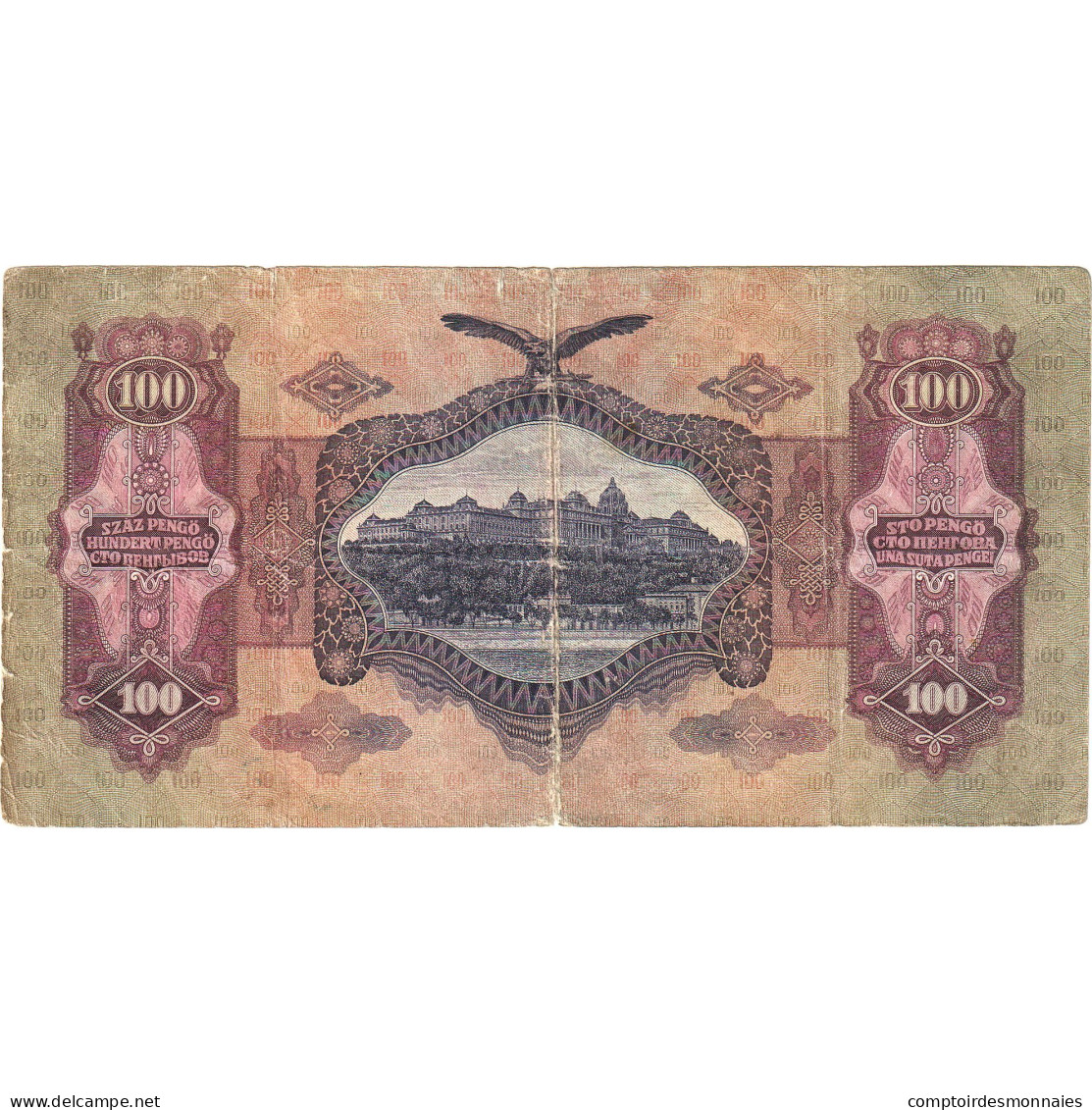 Billet, Hongrie, 100 Pengö, 1930, KM:98, B+ - Ungarn