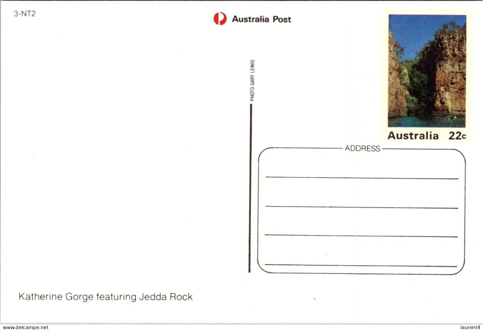 26-1-2024 (2 X 25) Australia (2 Pre-paid Maxicard) Nothern Terrotory - Katherine Gorge (+1) - Katherine