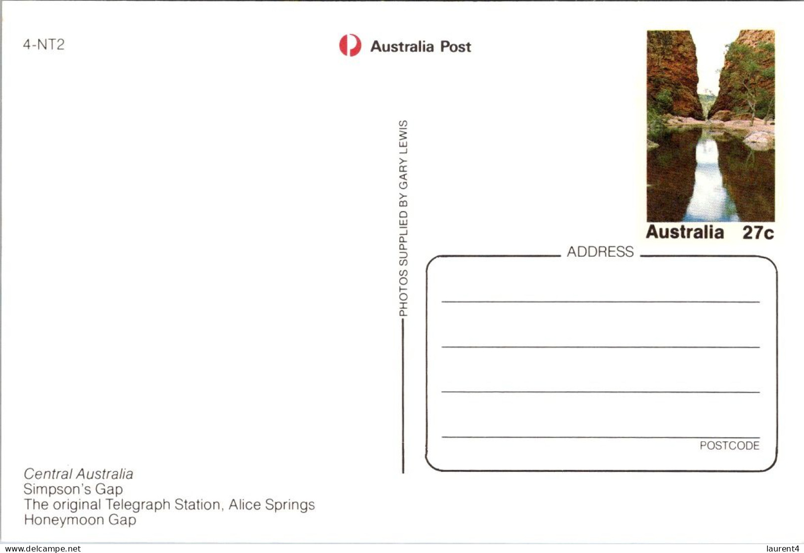 26-1-2024 (2 X 25) Australia (2 Pre-paid Maxicard) Nothern Terrotory - Alice Springs - Alice Springs