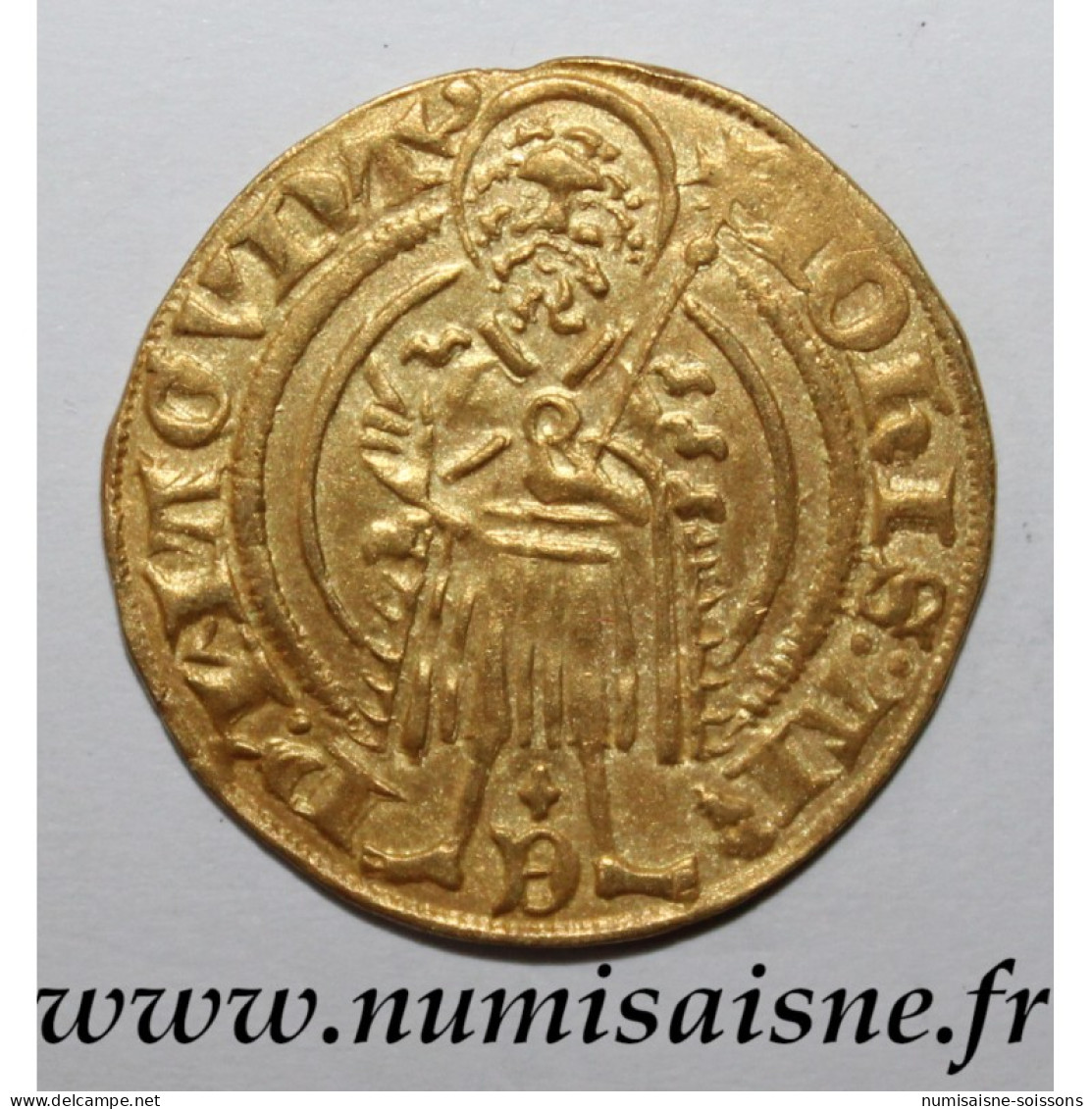 ALLEMAGNE - Archevêché De Mayence - Florin D'or - Johan II Von Nassau 1397 - 1419 - TTB/SUP - Monedas En Oro