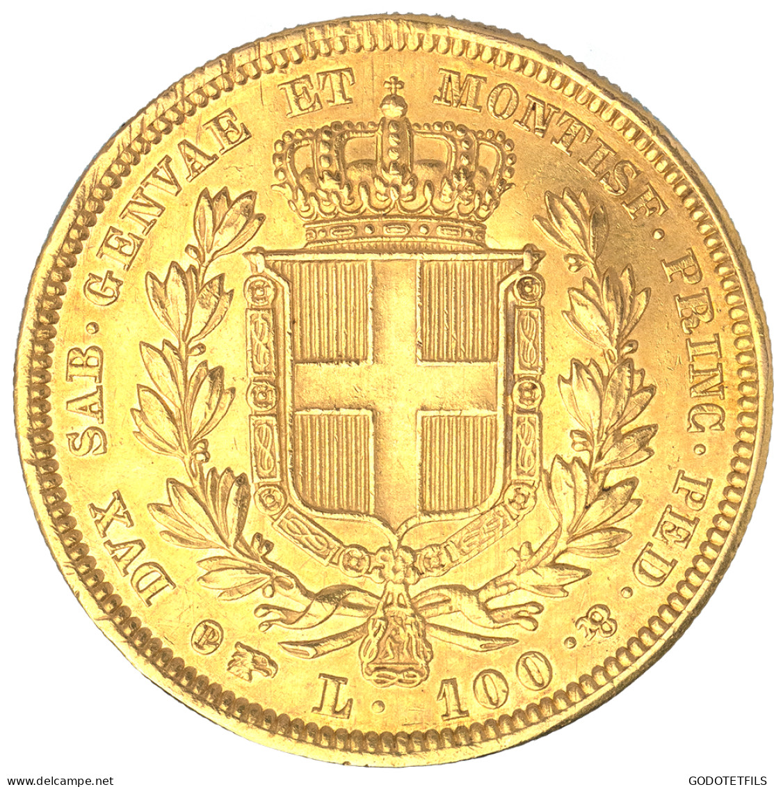 Italie-Royaume De Sardaigne-100 Lire Charles-Albert Ier 1834 Turin - Piemonte-Sardegna, Savoia Italiana