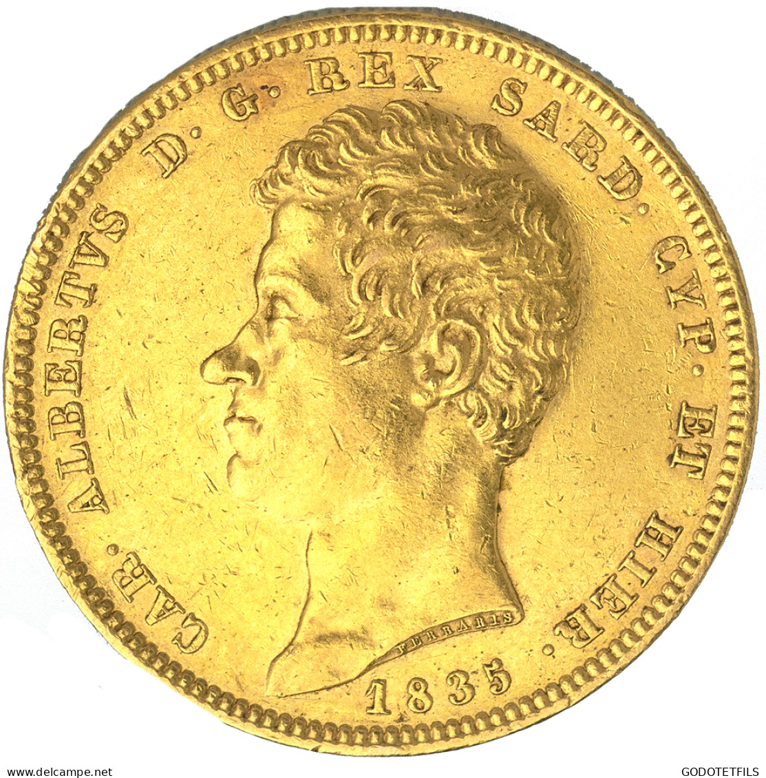 Italie-Royaume De Sardaigne-100 Lire Charles-Albert Ier 1835 Turin - Autres & Non Classés