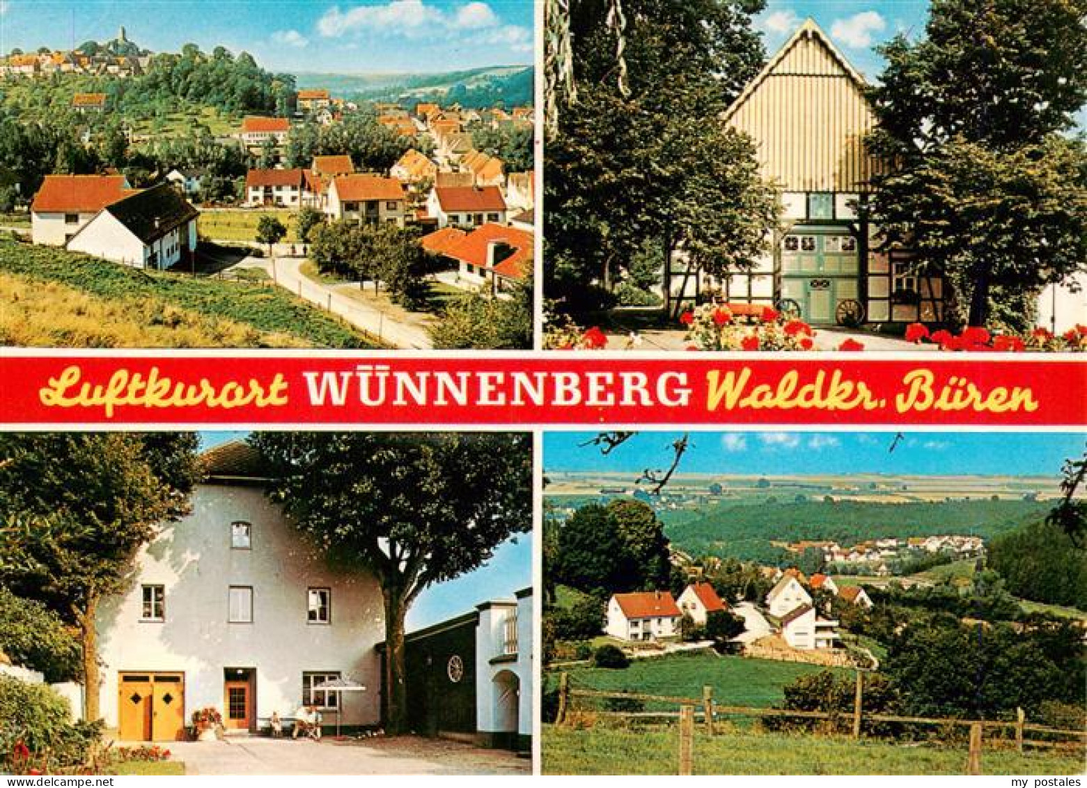 73952913 Wuennenberg Teilansichten Panorama - Bad Wuennenberg