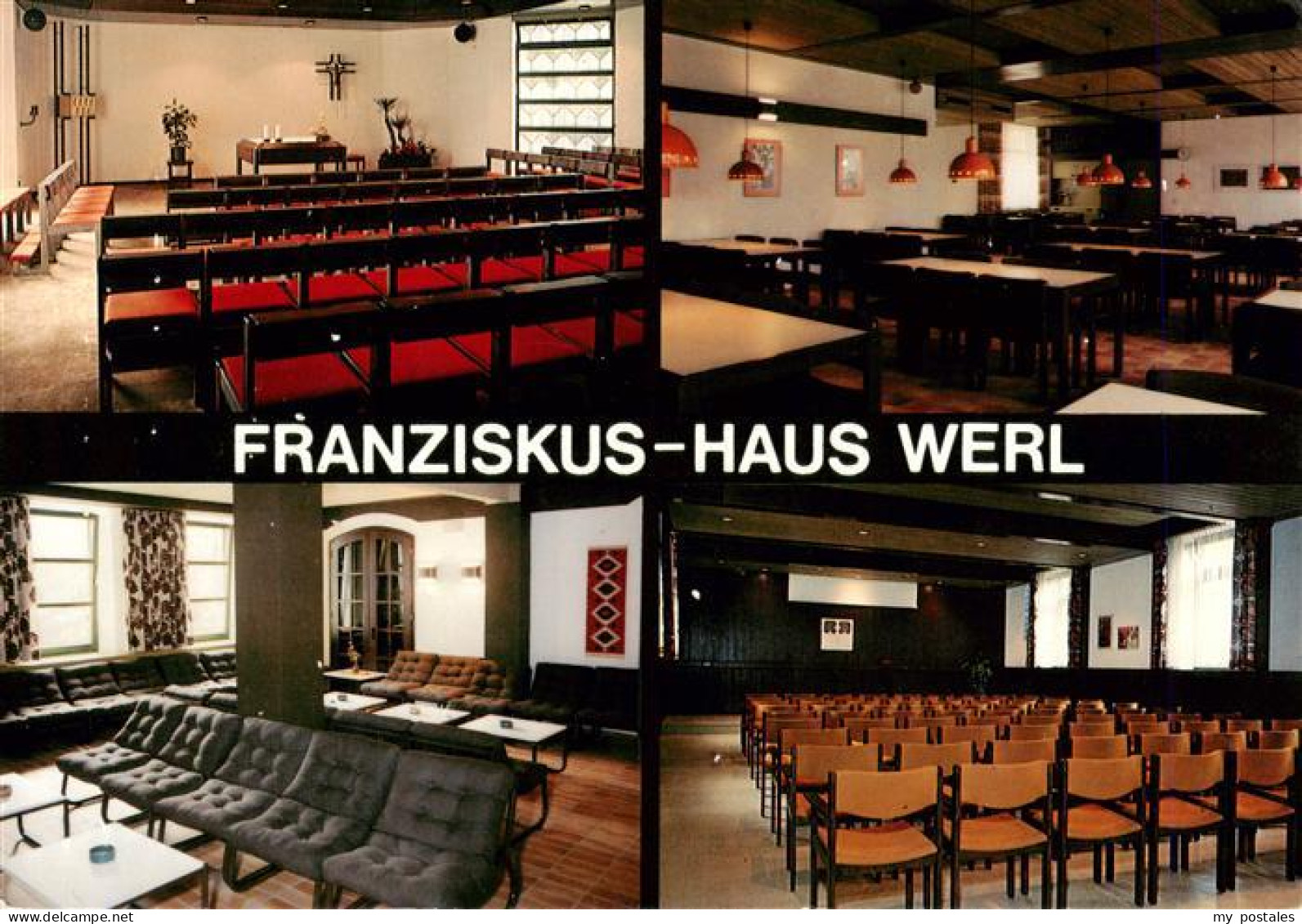 73913096 Werl Westfalen Franziskus Haus Gastraeume Hauskapelle - Werl