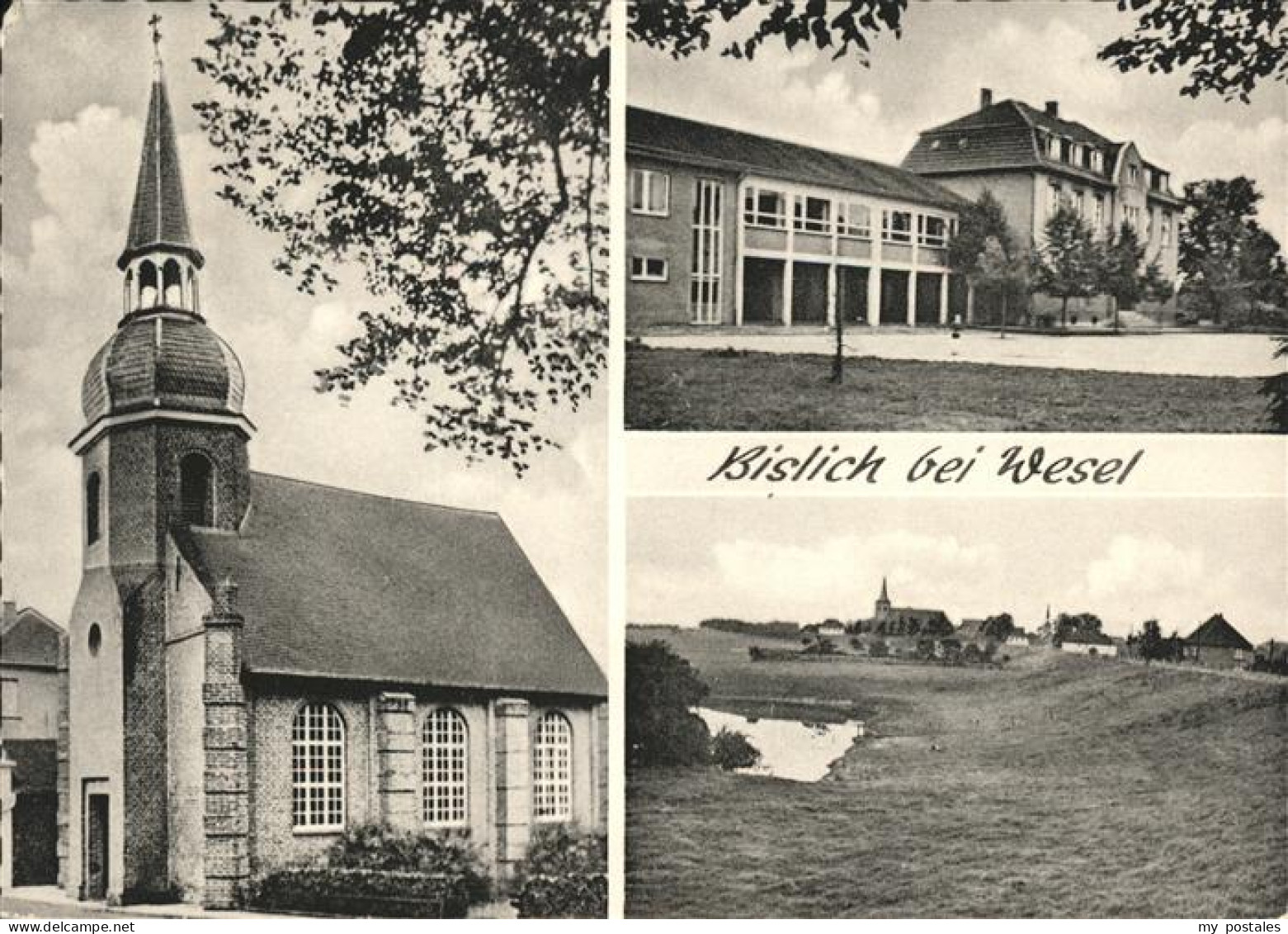 41522431 Bislich Kirche Ortsansicht Lebensmittel Gruetter Bislich - Wesel