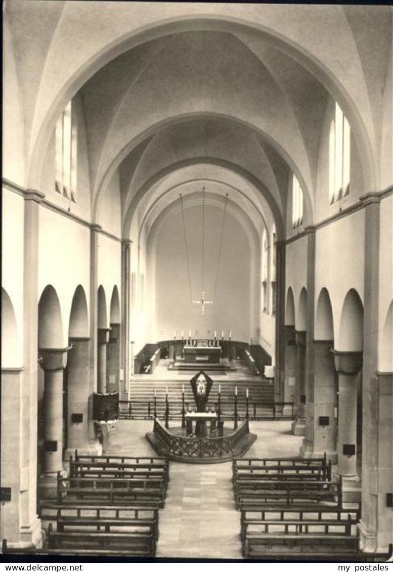 41522239 Werl Westfalen Basilika Mittelschiff Und Chor Blumenthal - Werl