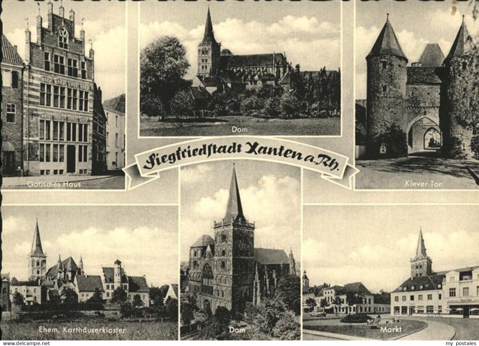 41522207 Xanten Gotisches Haus Dom Klever Tor Ehem Karthaeuserkloster Markt Xant - Xanten