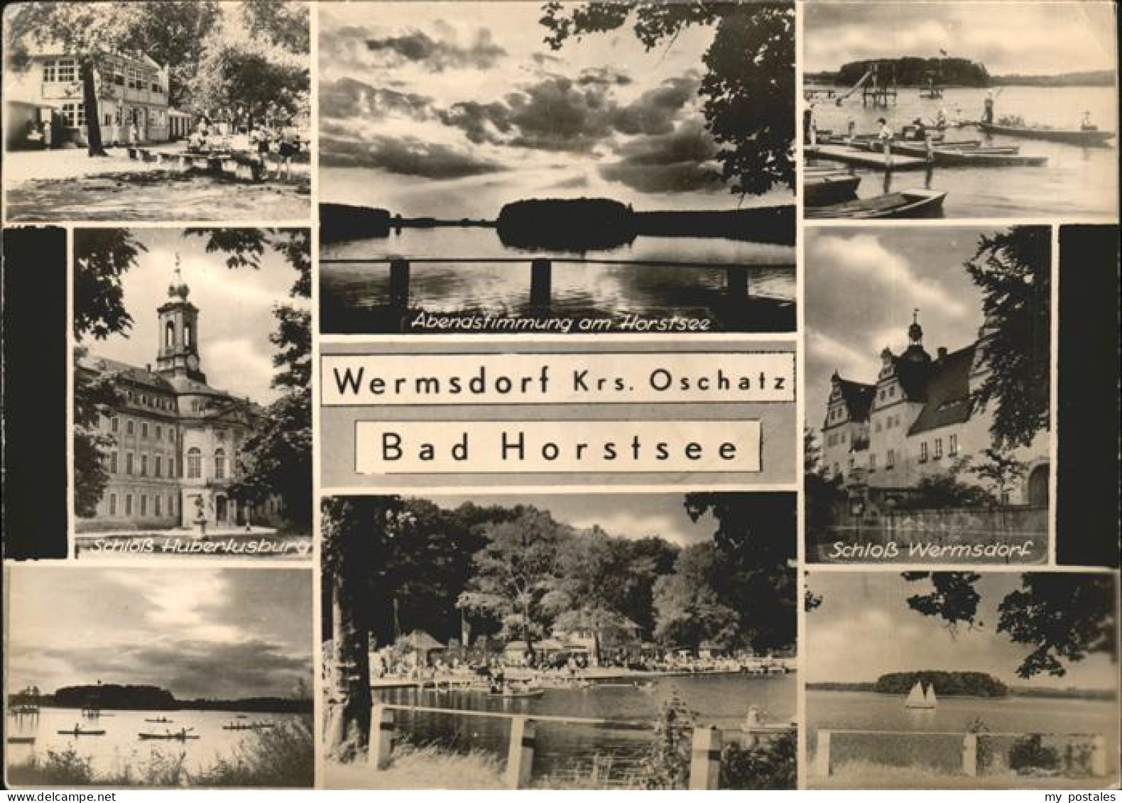 41522113 Wermsdorf Schloss Hubertusburg Am Horstsee Schloss Wermsdorf Strandpart - Wermsdorf