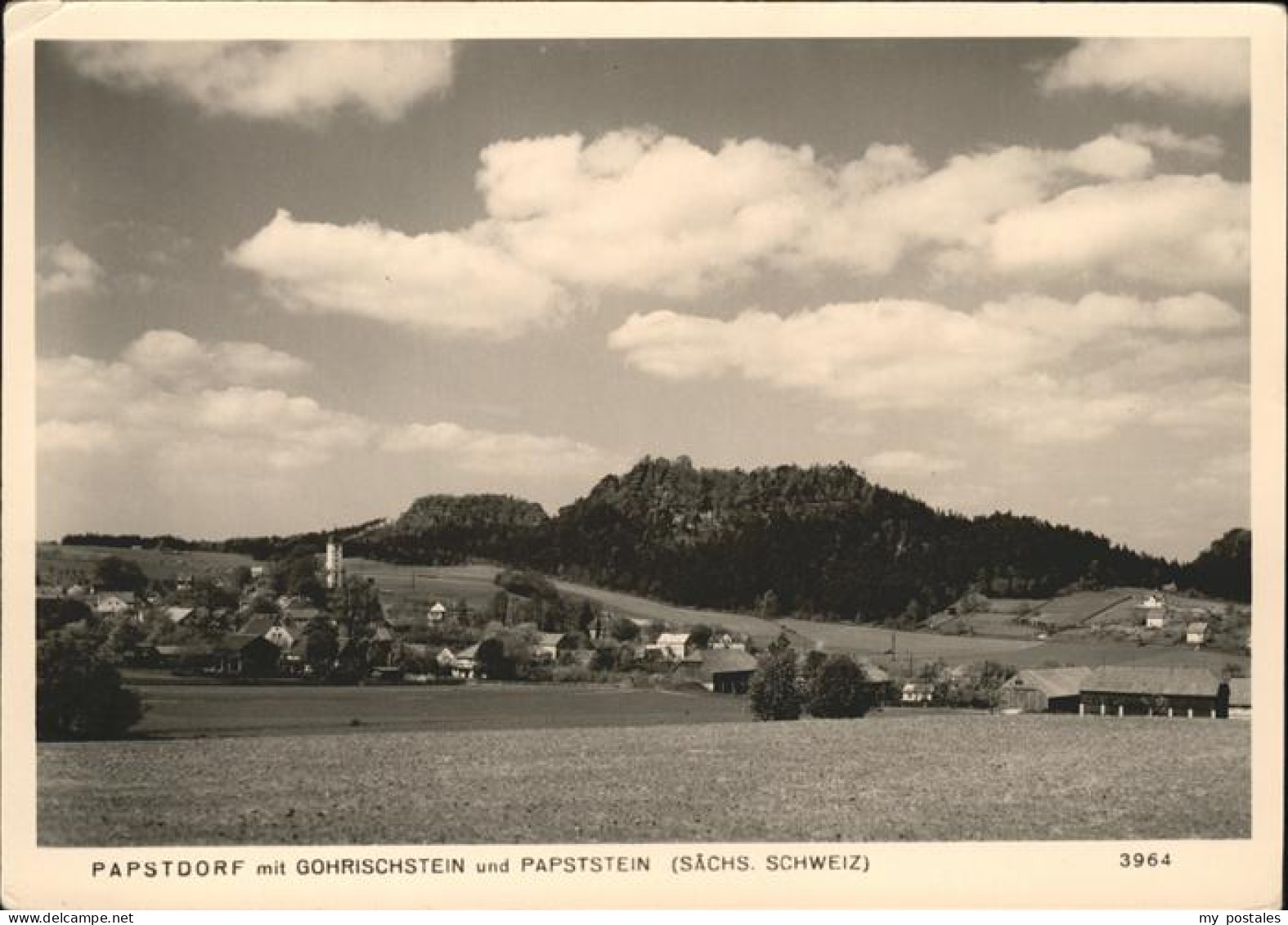 41521949 Papstdorf Mit Guehrischstein Und Papststein Papstdorf - Gohrisch