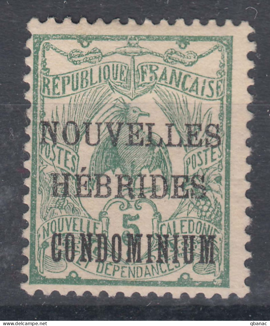 New Hebrides Nouvelles Hebrides 1910 Yvert#15 Mint Hinged (avec Charniere) - Neufs