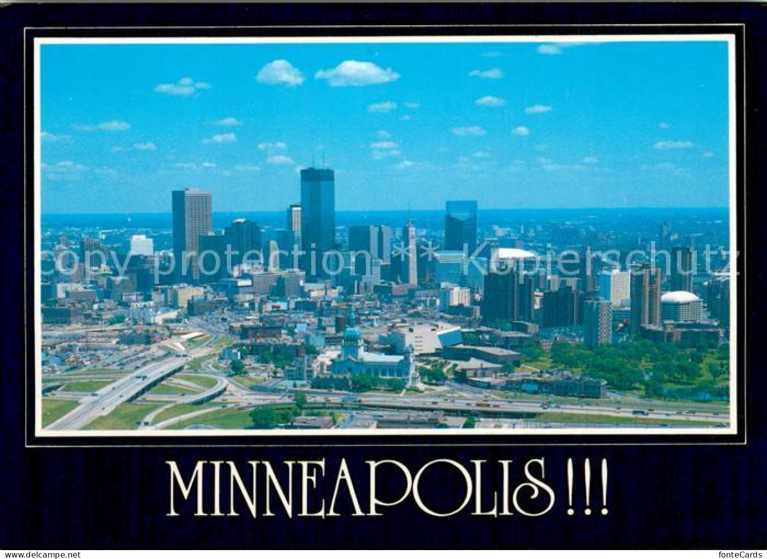 73745964 Minneapolis_Minnesota Skyline Aerial View - Autres & Non Classés