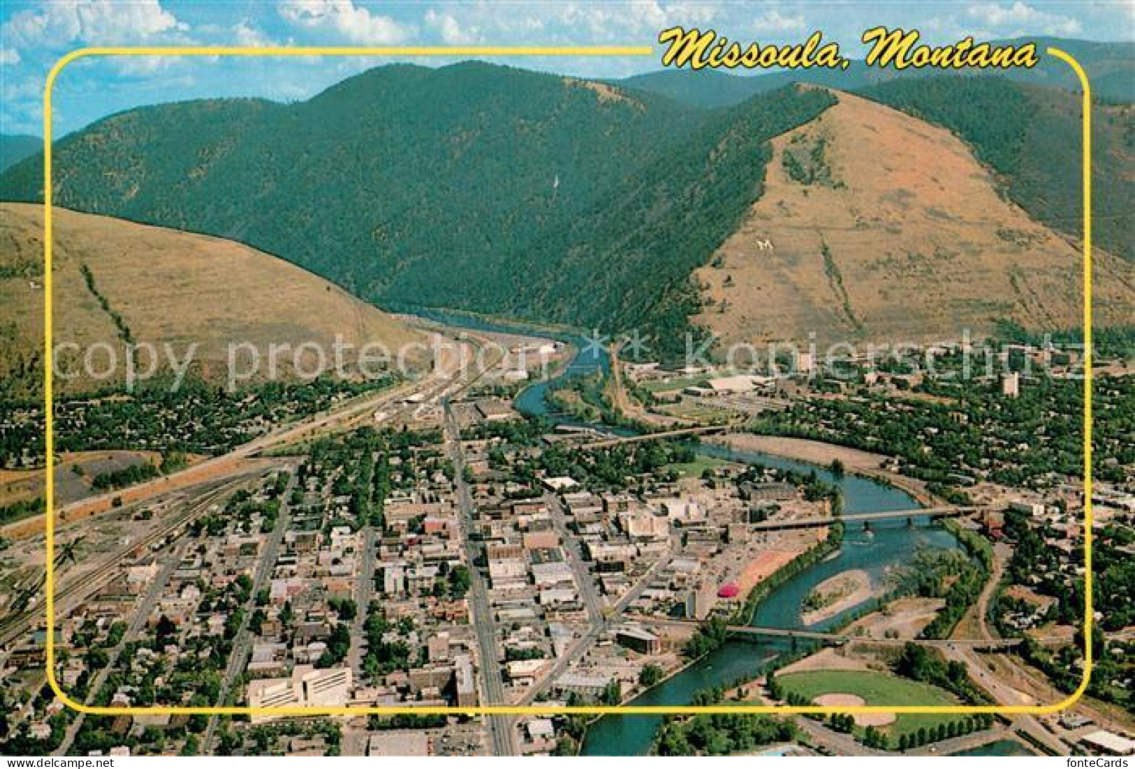 73745843 Missoula_Montana Aerial View - Andere & Zonder Classificatie