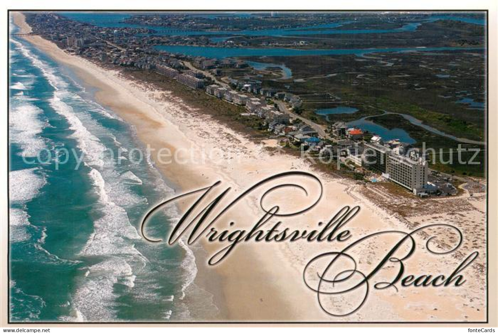73745671 Wrightsville_Beach_North_Carolina Aerial View - Other & Unclassified