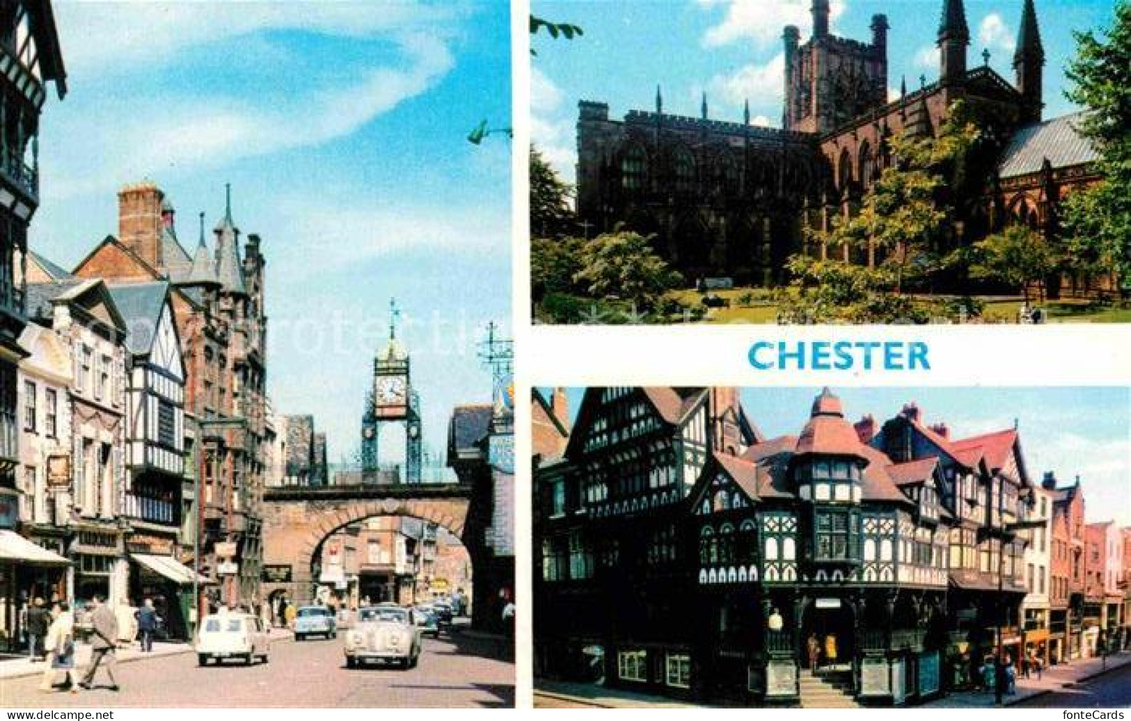 72735179 Chester Cheshire Eastgate Street Cathedral The Cross Chester - Other & Unclassified