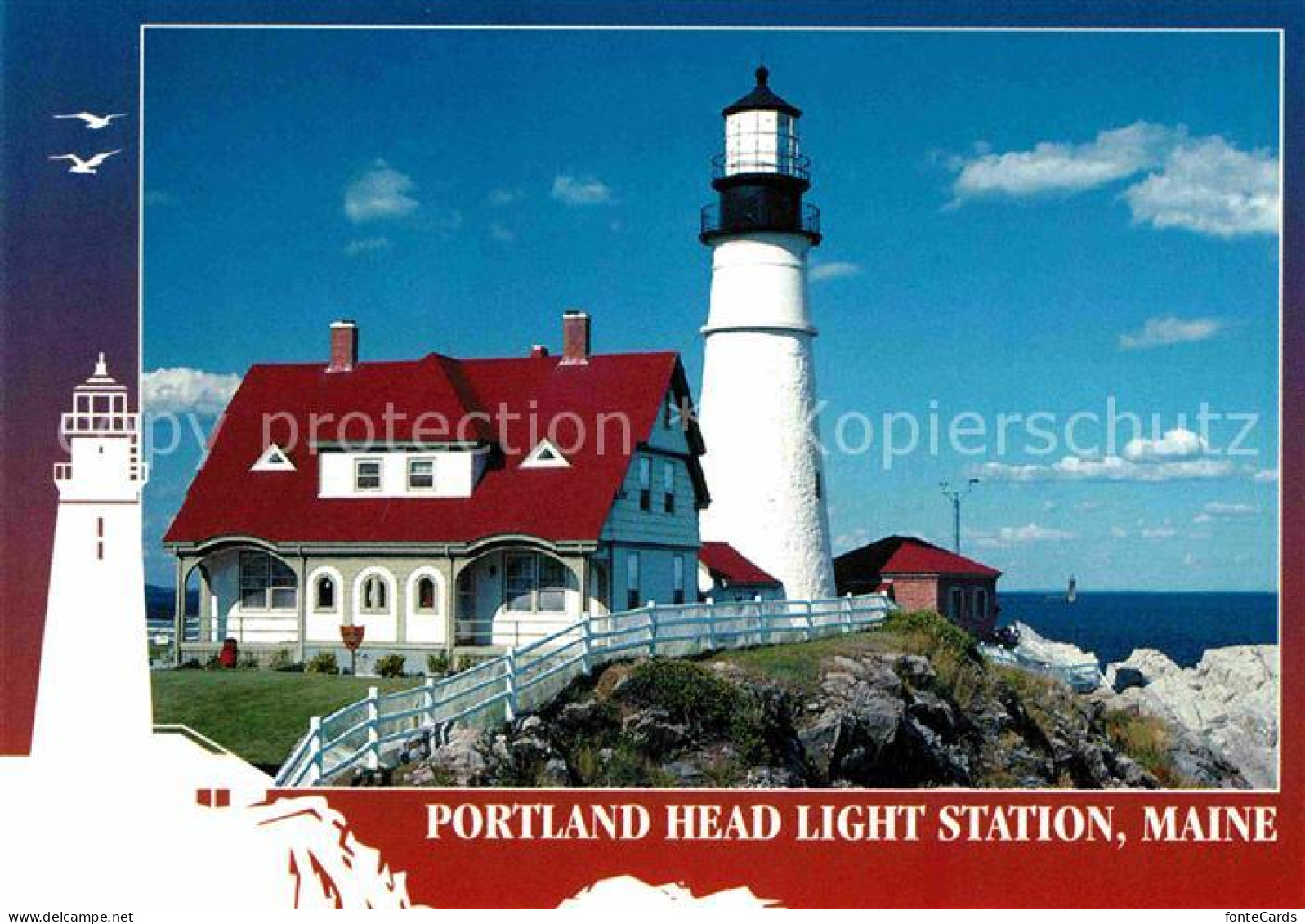 72708416 Portland_Maine Leuchtturm - Autres & Non Classés