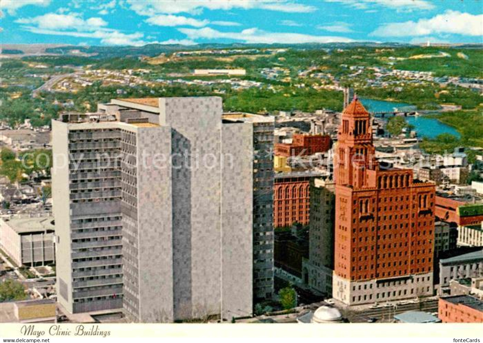 72707834 Rochester_Minnesota Mayo Clinic Buildings Aerial View - Other & Unclassified