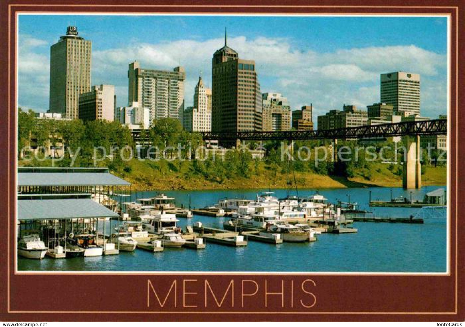 72706899 Memphis_Tennessee Skyline Maria From Mud Island - Sonstige & Ohne Zuordnung