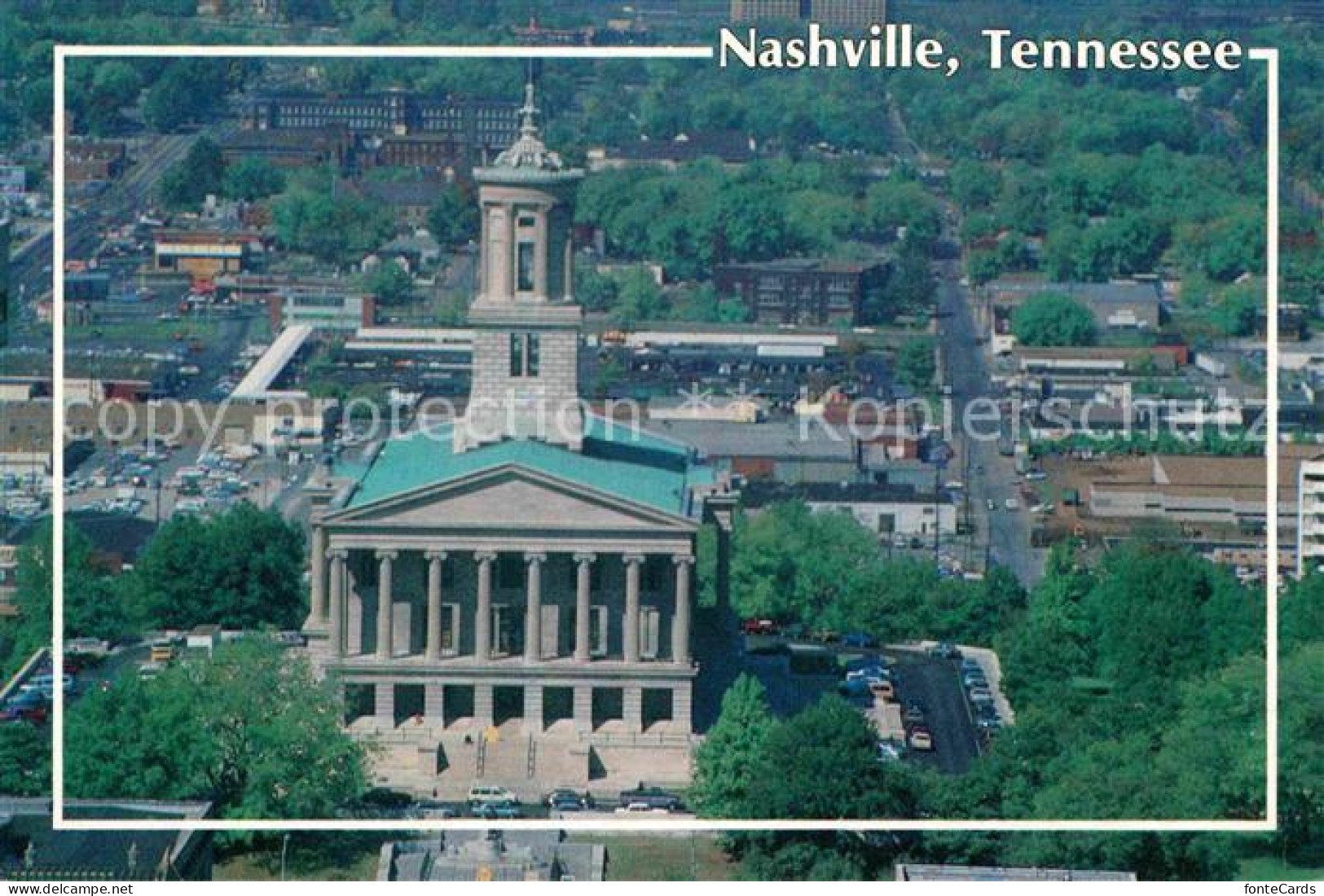 72706890 Nashville_Tennessee Fliegeraufnahme State Capitol - Autres & Non Classés