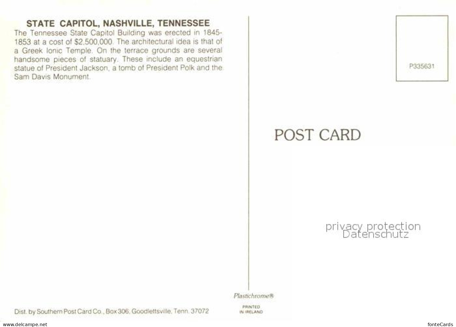 72706884 Nashville_Tennessee State Capitol - Other & Unclassified