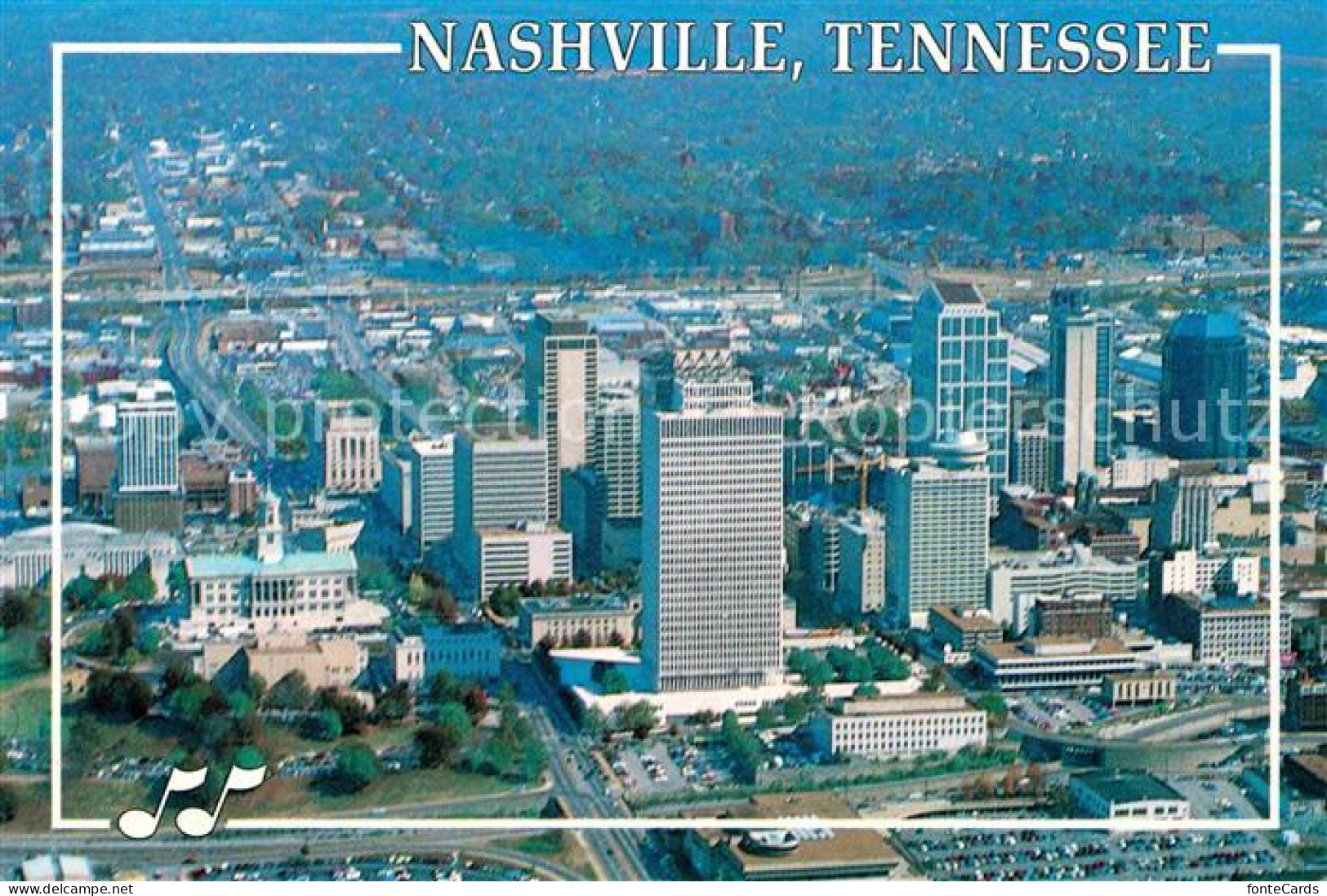 72706874 Nashville_Tennessee Fliegeraufnahme - Autres & Non Classés