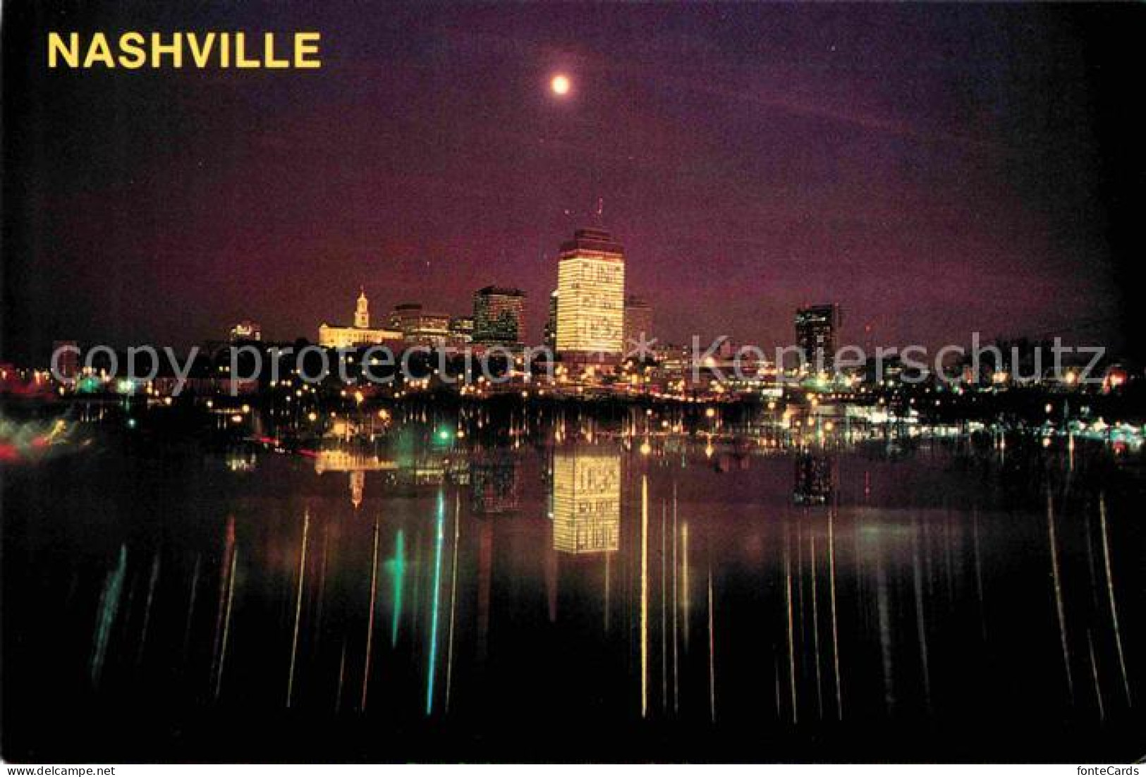 72706869 Nashville_Tennessee Skyline Bei Nacht - Autres & Non Classés