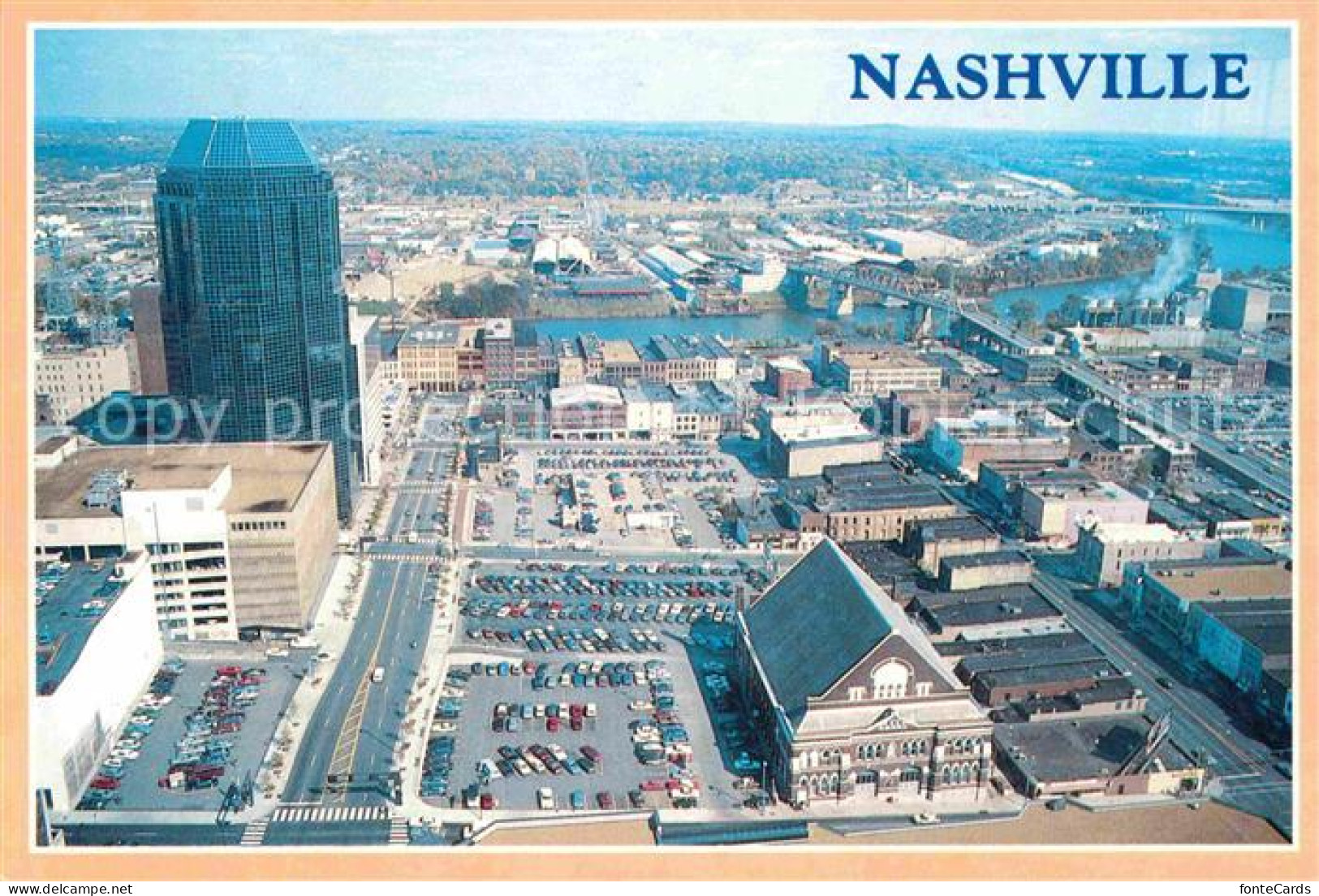 72706868 Nashville_Tennessee Fliegeraufnahme - Sonstige & Ohne Zuordnung