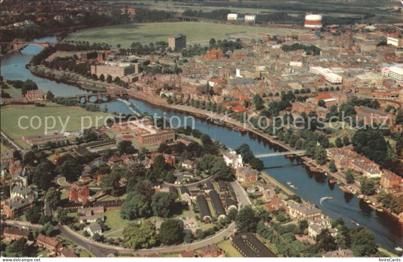 72017283 Chester Cheshire Air View  Chester - Sonstige & Ohne Zuordnung