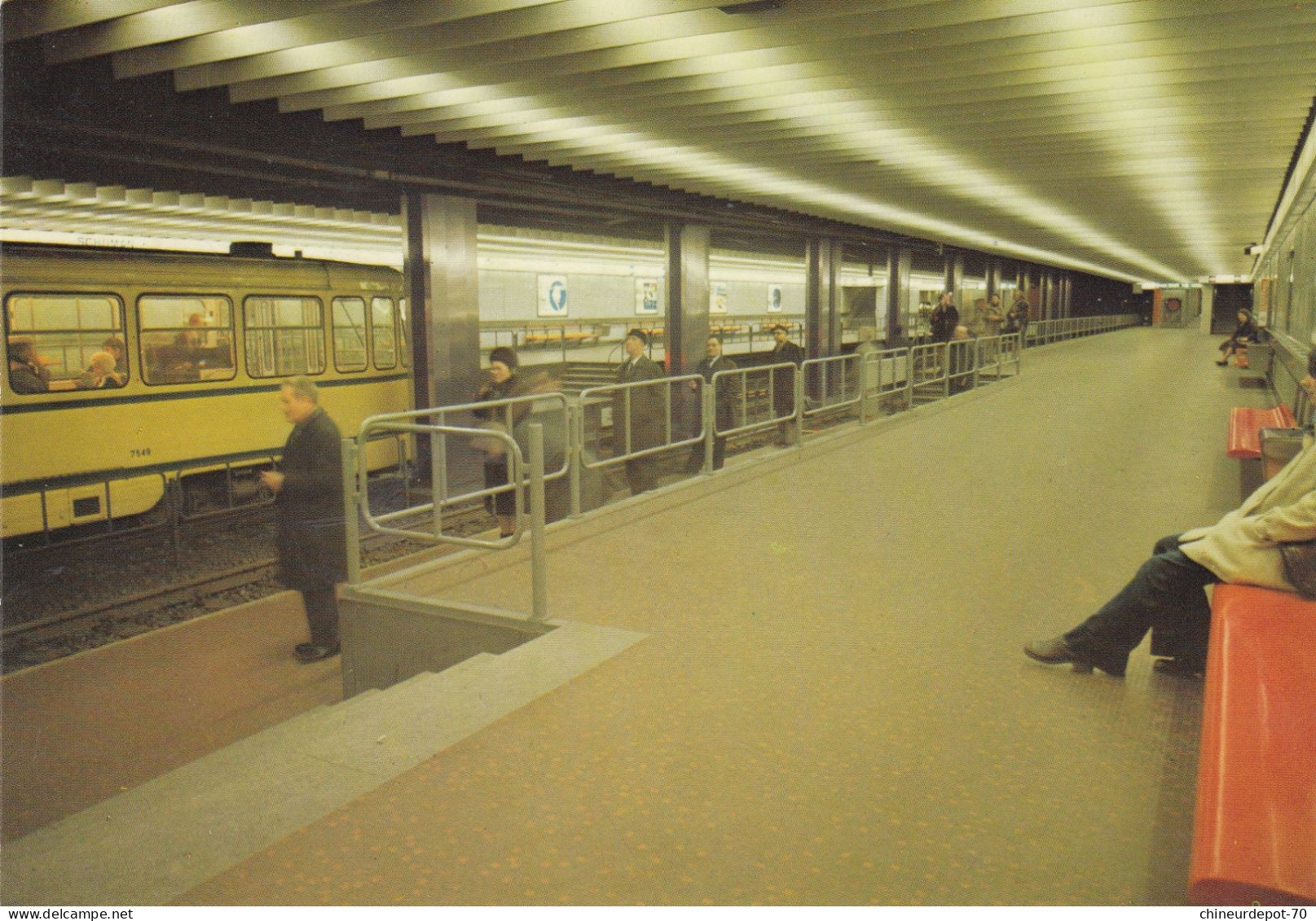 METRO A BRUXELLES - Subway