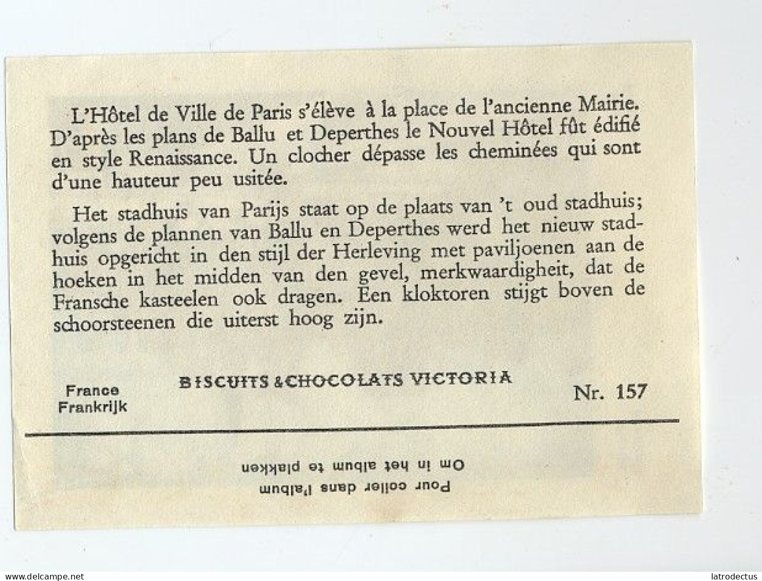 Victoria (1937) - 157 - France, Paris - Victoria