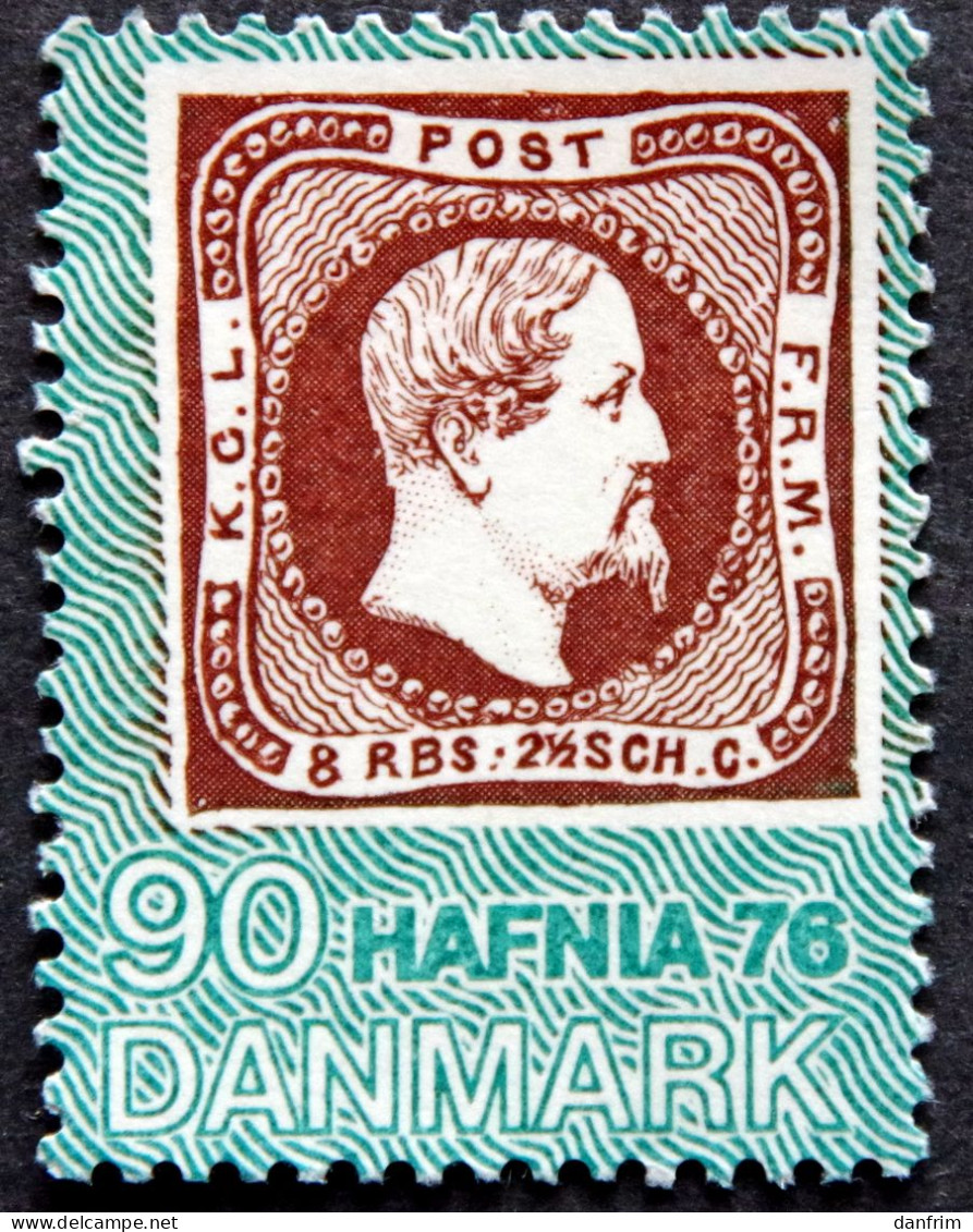 Denmark 1975 Hafnia 76 MiNr.582  MNH (**) ( Lot A 394 ) - Nuovi