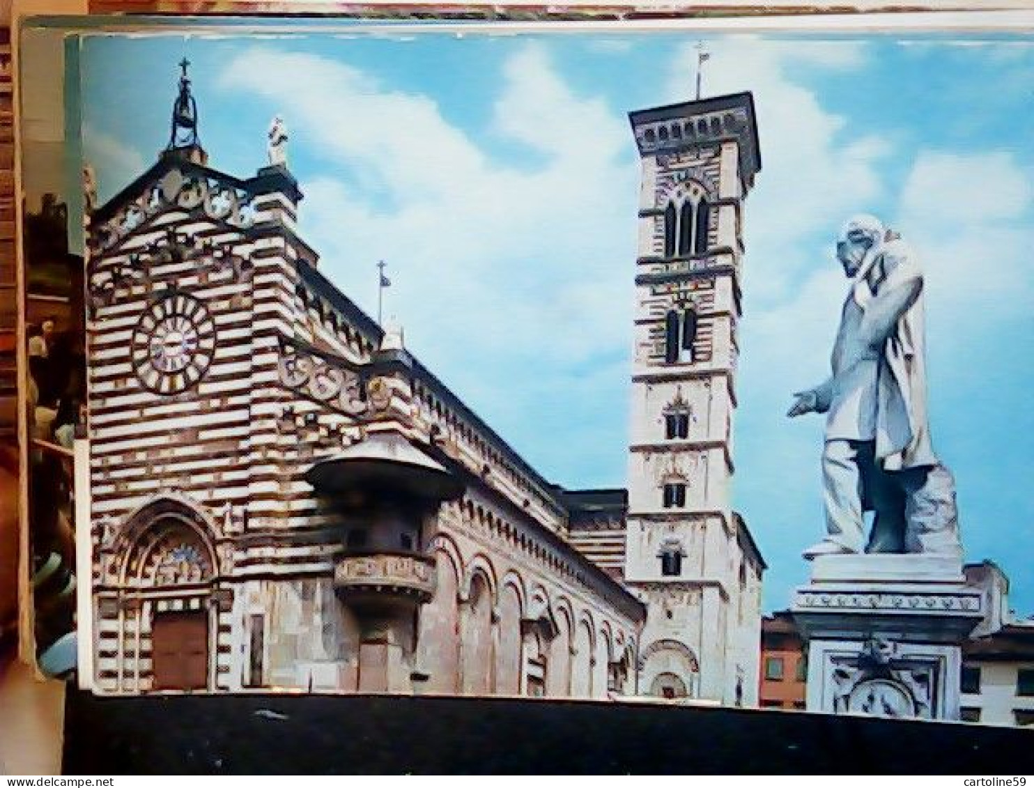 2 CARD PRATO VEDUTE    VBN1971 JT6262 - Prato