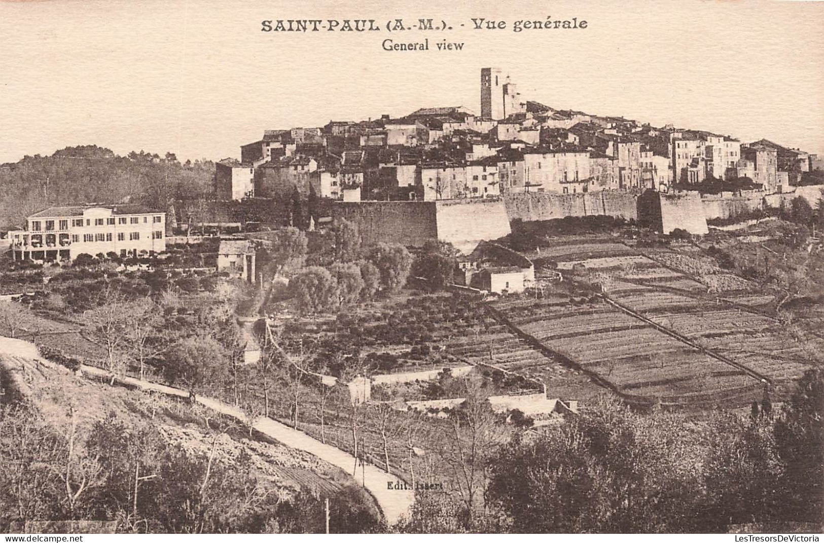 FRANCE - Saint Paul - Vue Générale - General View - Plantations - Carte Postale Ancienne - Saint-Paul