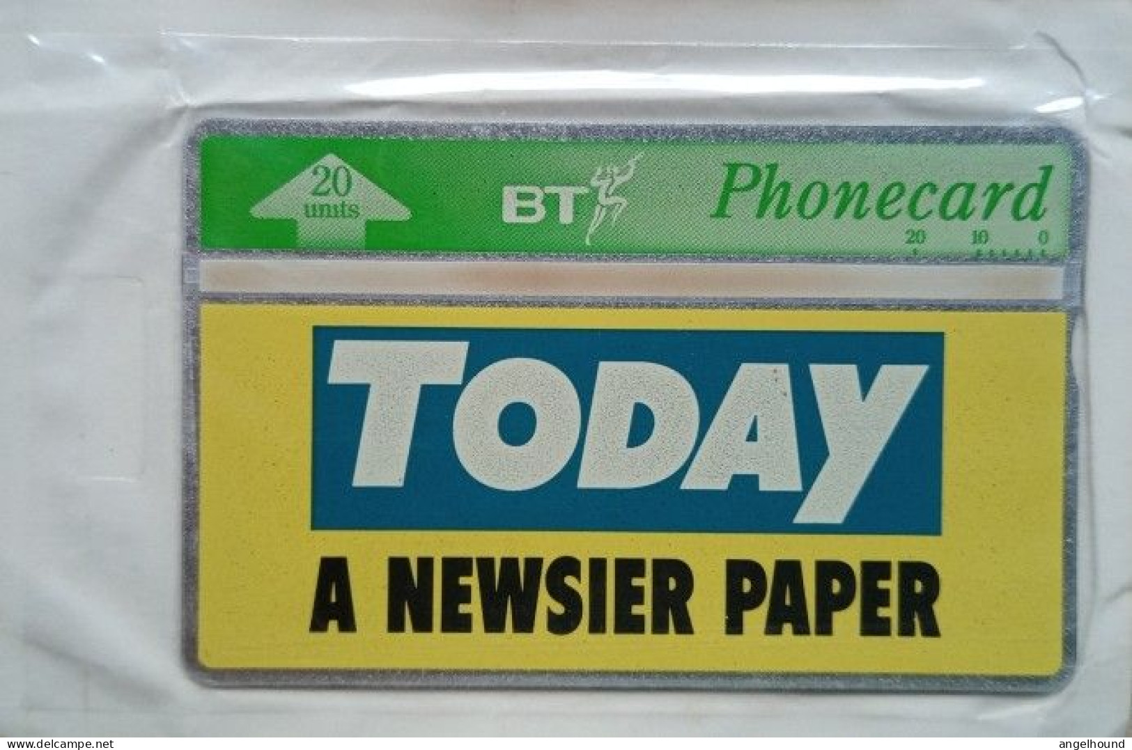 UK BT 20 Units MINT Landis And Gyr - TODAY - A Newsier Paper - BT Advertising Issues
