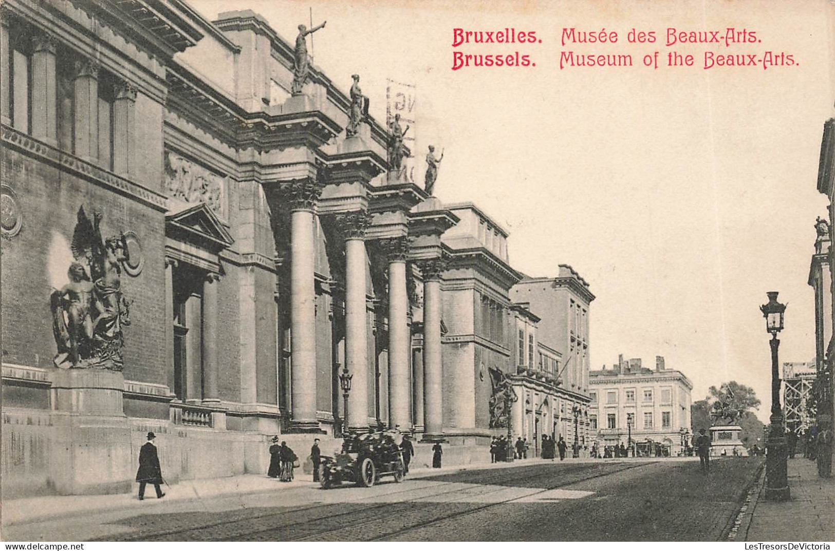 BELGIQUE - Bruxelles - Musée Des Beaux-Arts - Carte Postale Ancienne - Musei